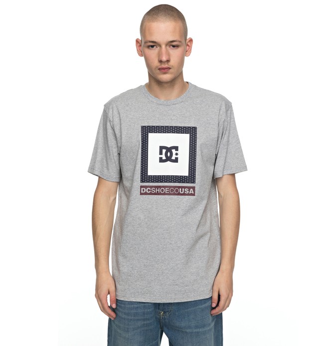dcshoes, Attitude - T-Shirt, GREY HEATHER (knfh) 0 Attitude - T-Shirt Black EDYZT03690 DC Shoes