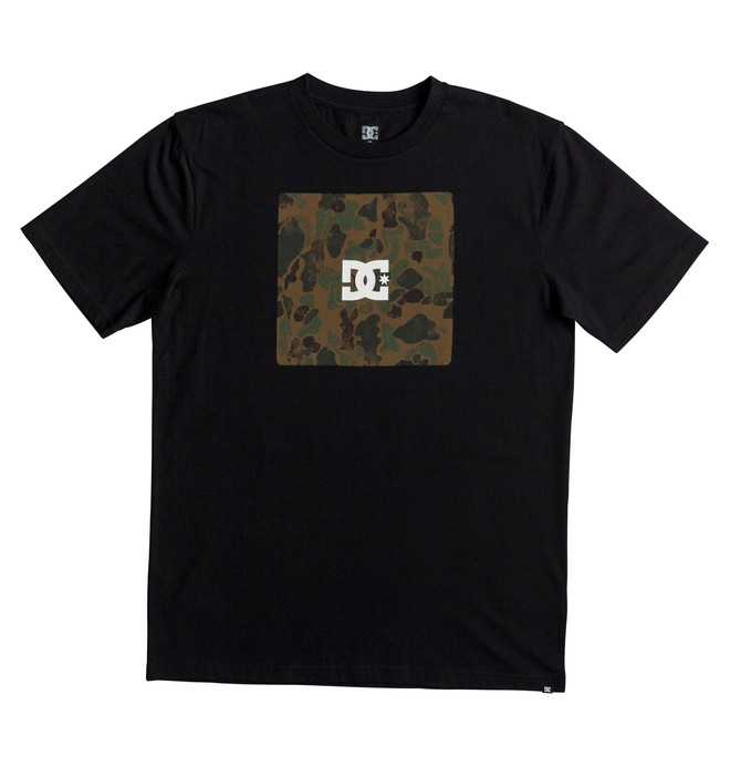dcshoes, Square Boxing - T-Shirt, BLACK (kvj0) 0 Square Boxing - T-Shirt Black EDYZT03692 DC Shoes