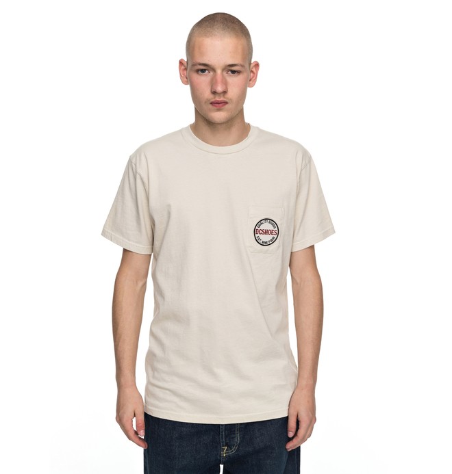 dcshoes, Junction - T-Shirt, RAINY DAY (sew0) 0 Junction - T-Shirt Gray EDYZT03700 DC Shoes
