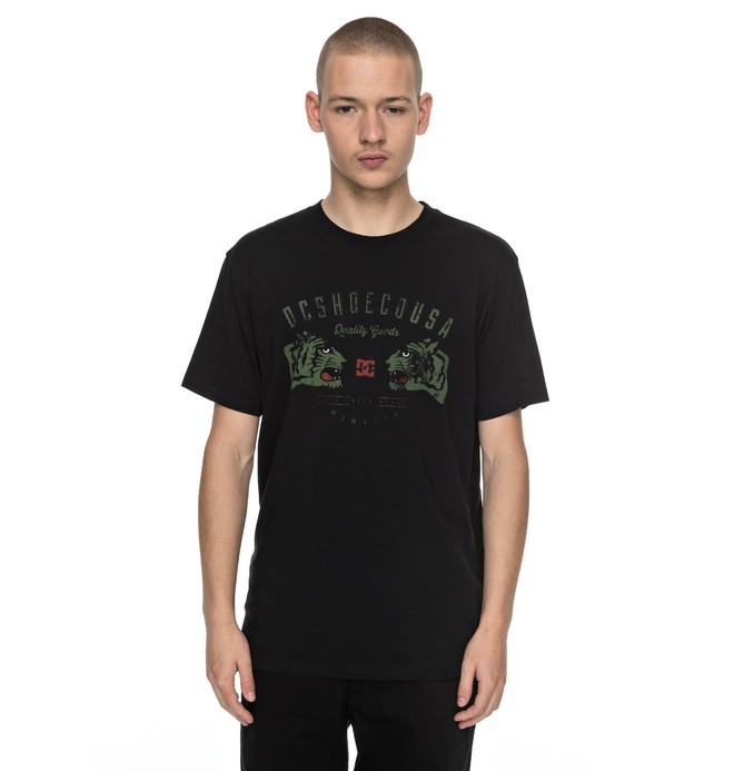 dcshoes, Surrender Never - T-Shirt, BLACK (kvj0) 0 Surrender Never - T-Shirt Black EDYZT03710 DC Shoes