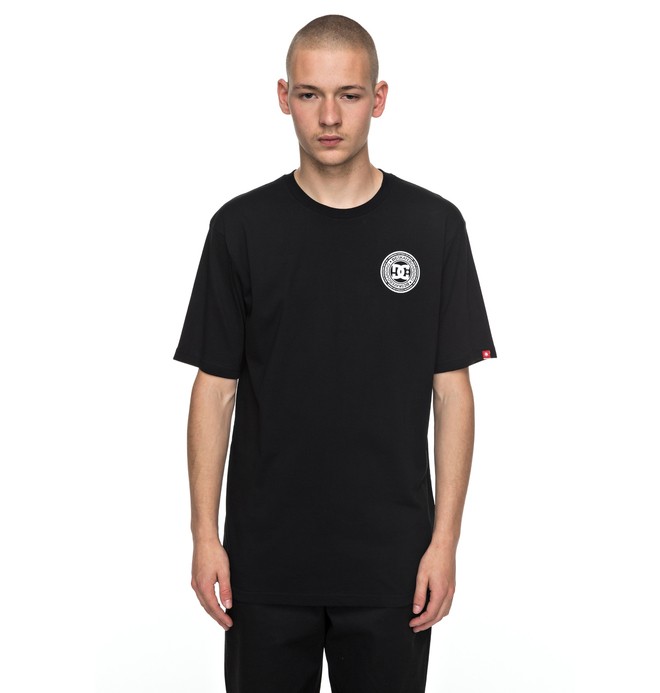 dcshoes, Skate Circle - T-Shirt, BLACK (kvj0) 0 Skate Circle - T-Shirt Black EDYZT03732 DC Shoes