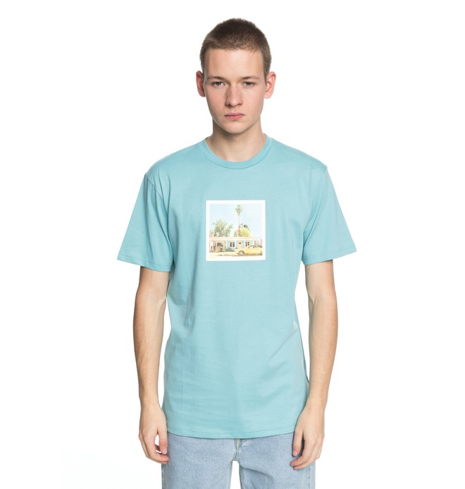 dcshoes, Men's Viajero Tee, MARINE BLUE (bha0) 0 Men's Viajero Tee Blue EDYZT03748 DC Shoes