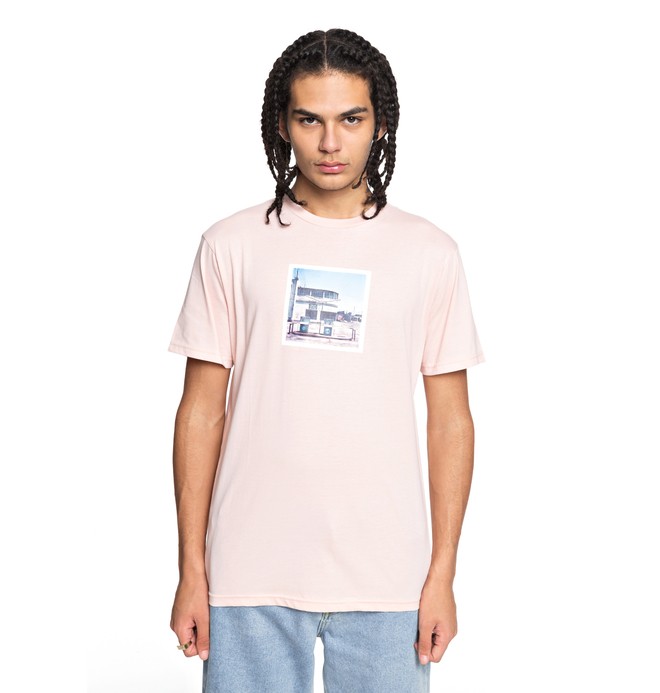 dcshoes, Men's Viajero Tee, ENGLISH ROSE (mdj0) 0 Men's Viajero Tee Pink EDYZT03748 DC Shoes