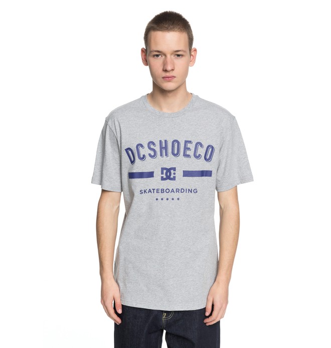 dcshoes, Last Stand - T-Shirt, GREY HEATHER (knfh) 0 Last Stand - T-Shirt Black EDYZT03753 DC Shoes