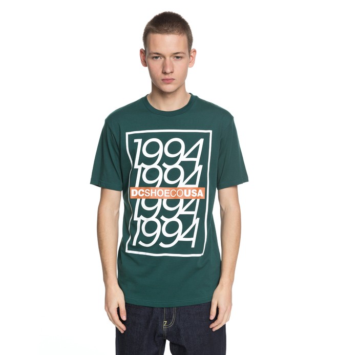 dcshoes, Renewal - T-Shirt, JUNE BUG (gsr0) 0 Renewal - T-Shirt Green EDYZT03759 DC Shoes