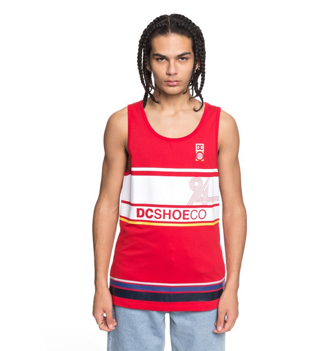dcshoes, Men's Point Guard Tank, TANGO RED (rrh0) 0 Men's Point Guard Tank Red EDYZT03772 DC Shoes