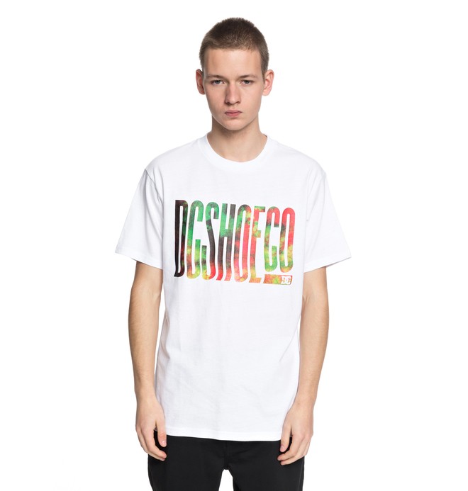 dcshoes, Men's Trippy Typed Tee, SNOW WHITE (wbb0) 0 Men's Trippy Typed Tee White EDYZT03773 DC Shoes