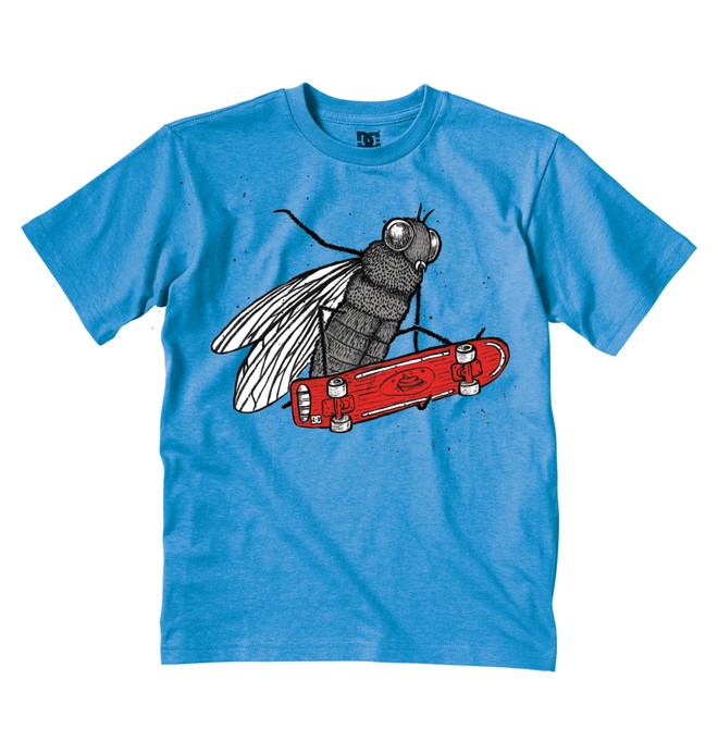 dcshoes, Kid's Fly Times Tee, BRIGHT BLUE (bru) 0 Kid's Fly Times Tee K1200073 DC Shoes