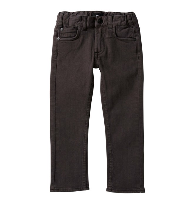 dcshoes, Kid's Slim Fit Jeans, OVERDYED BLACK (1ob) 0 Kid's Slim Fit Jeans K1800031 DC Shoes