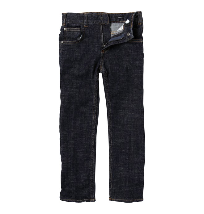 dcshoes, Kid's Straight Jeans, INDIGO RINSE (idr) 0 Kid's Straight Jeans Blue K1800032 DC Shoes