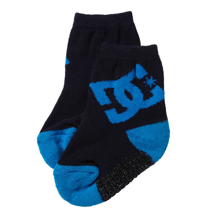 dcshoes, Baby's Lifted Crib Socks, CYAN (bkv0) 0 Baby's Lifted Crib Socks K3340006 DC Shoes