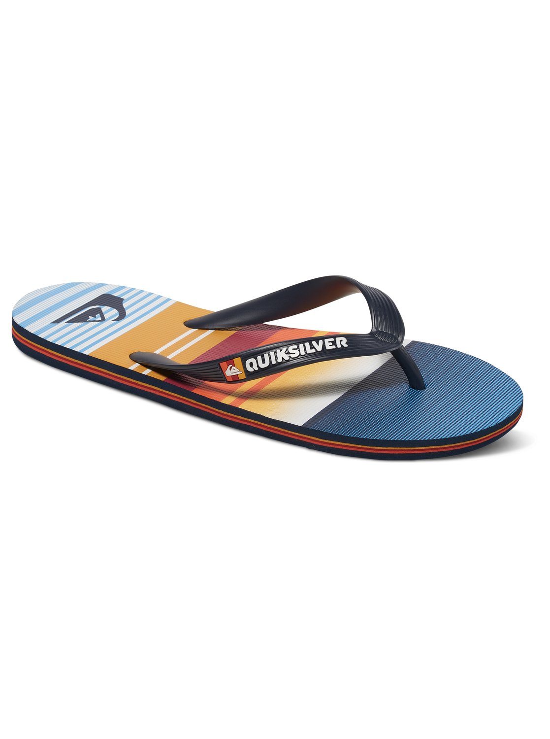 quiksilver youth flip flops