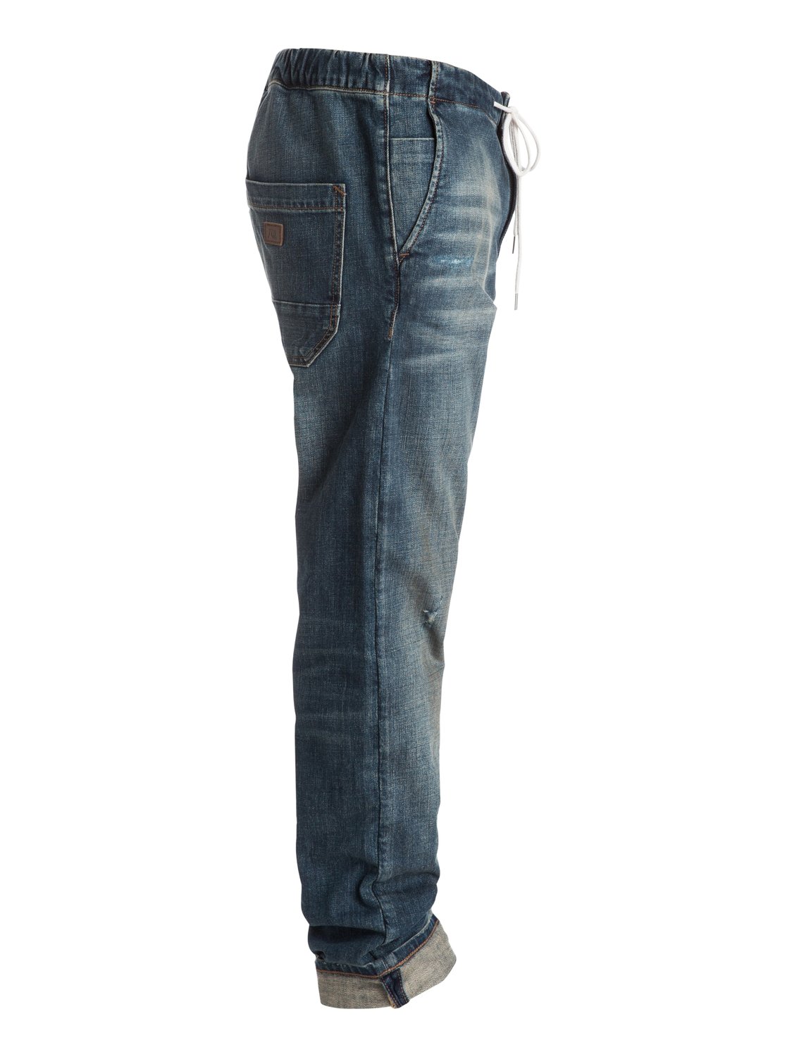 Welcome to our community The tapered fit jean is a little bit like the reverse of a bootcut, where the bootcut is wider at the bottom of the leg the tapered jean provides more width at the top of the leg and then goes slimmer at the ankle.