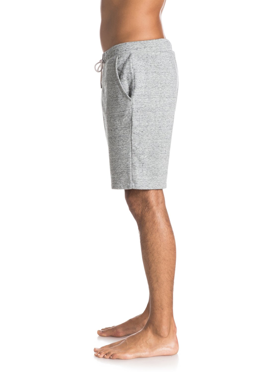 plain fleece shorts