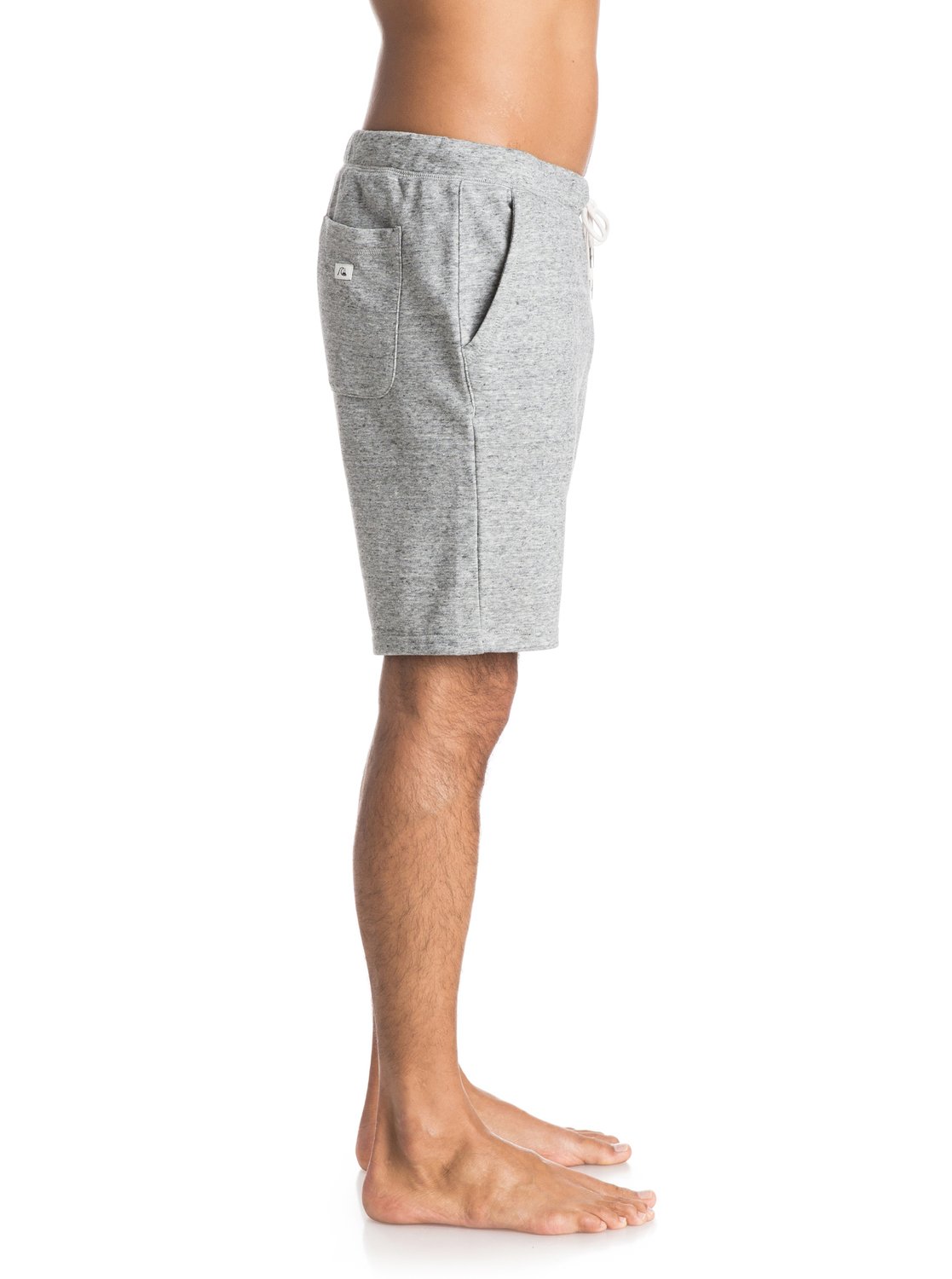 plain fleece shorts