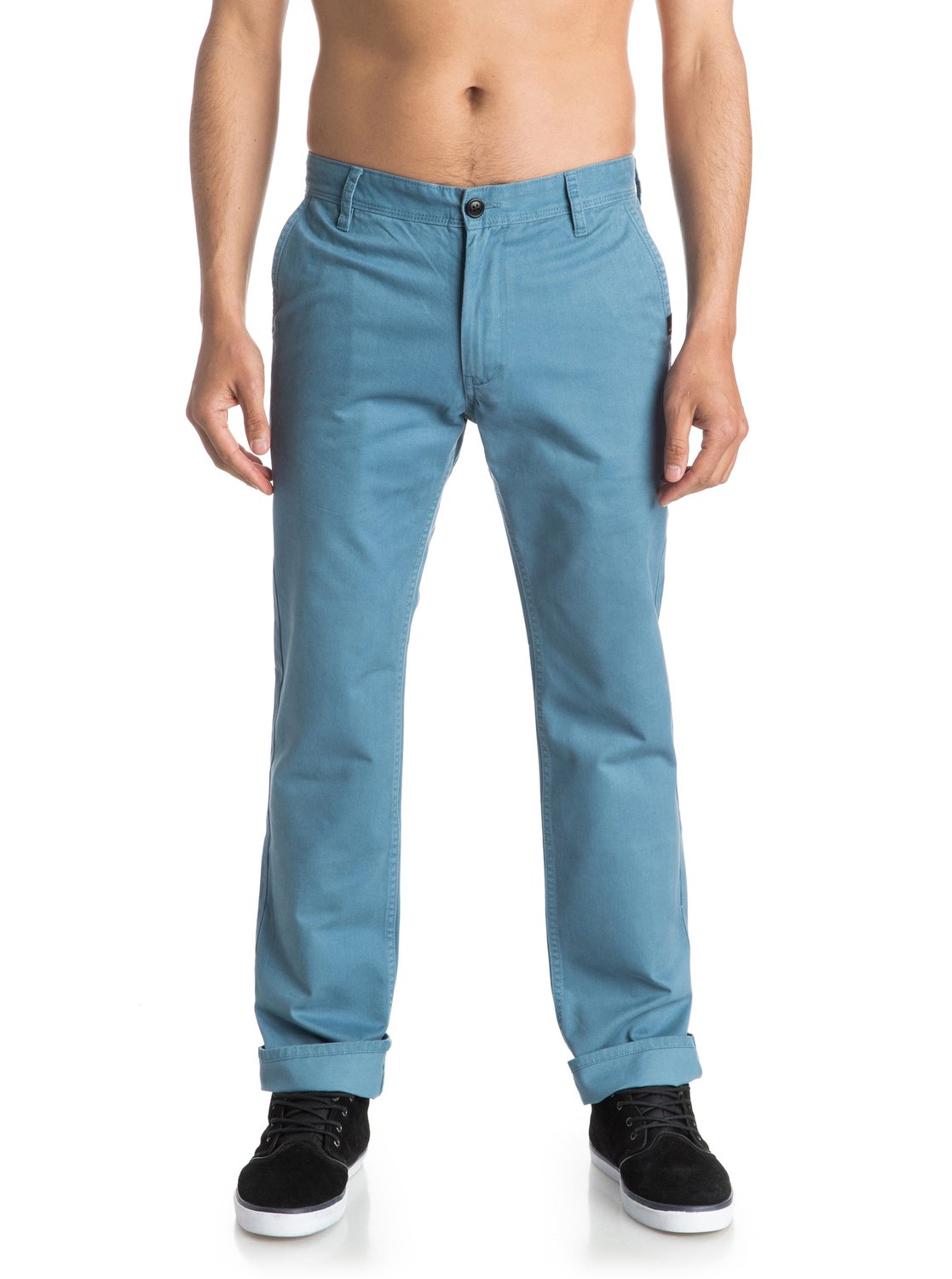 silver chinos