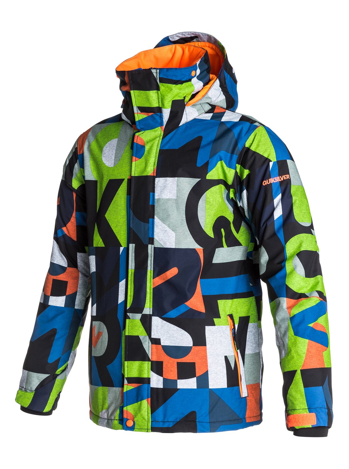 Quiksilver™ Mission Printed Snowboard Jacket for Men EQYTJ03017