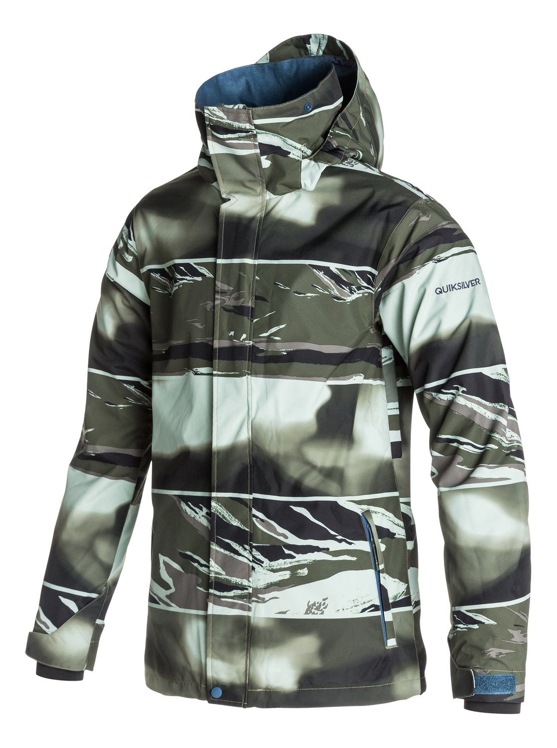 Quiksilver™ Mission Printed Snowboard Jacket for Men EQYTJ03017