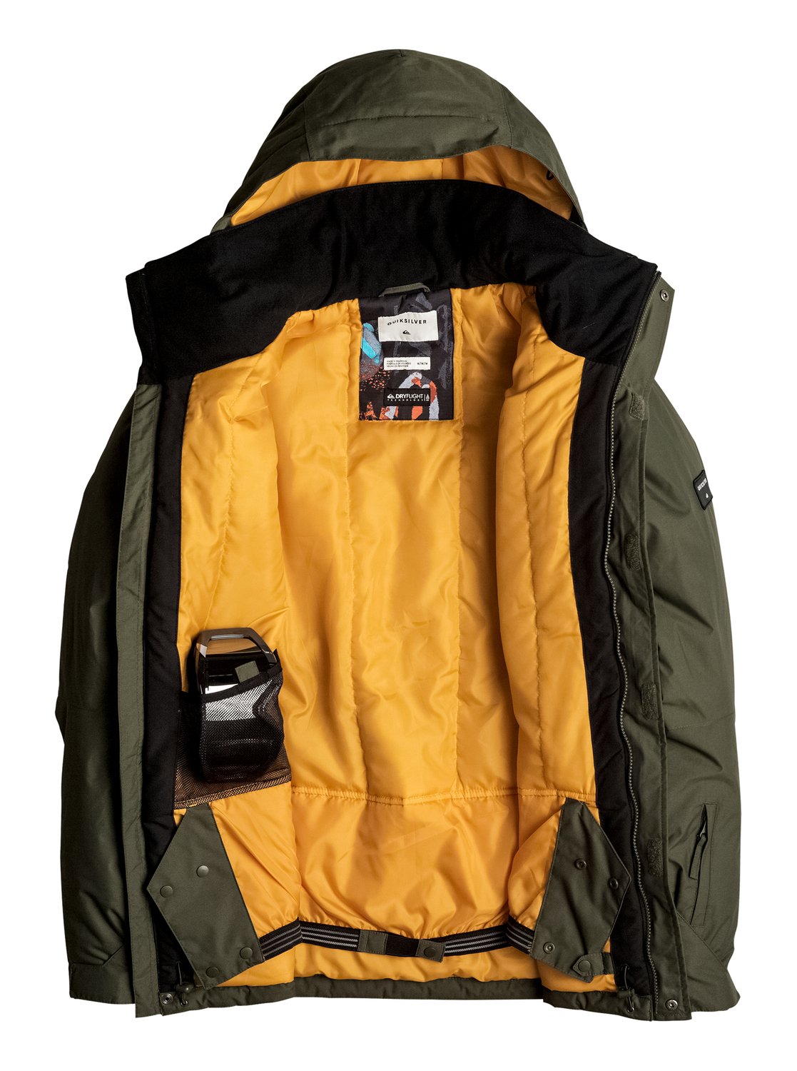 Mission Solid Snow Jacket EQYTJ03068 Quiksilver