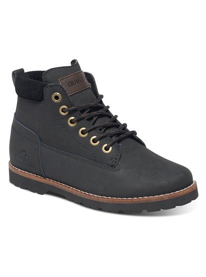 quiksilver, Ботинки на шнуровке Mission, SOLID BLACK (sbkm) Mission - Lace-Up Boots AQBB700004