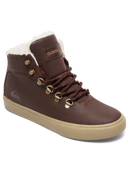 quiksilver, Кеды средней высоты Jax, BROWN/BROWN/BROWN (xccc) Jax - Mid-Top Shoes AQBS100003