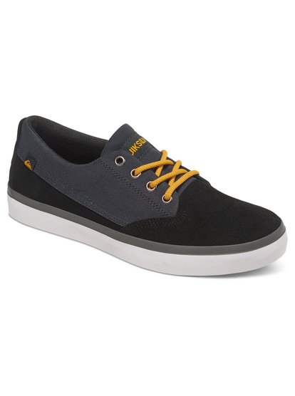 quiksilver, Низкие кеды для мальчиков Beacon, BLACK/GREY/WHITE (xksw) Beacon - Low-Top Shoes AQBS300009