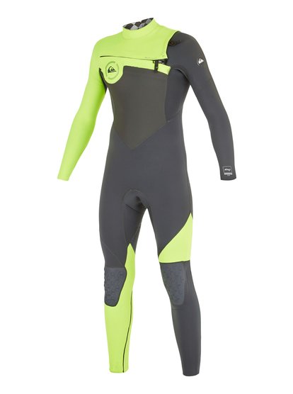 AG47 Performance 4/3mm - Combinaison zip poitrine pour garçon - Noir - Quiksilver