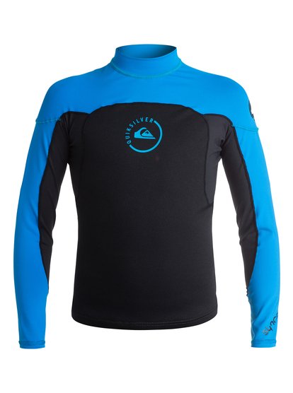 T-shirt de surf néoprène manches longues Syncro 1 mm pour garçon - Noir - Quiksilver