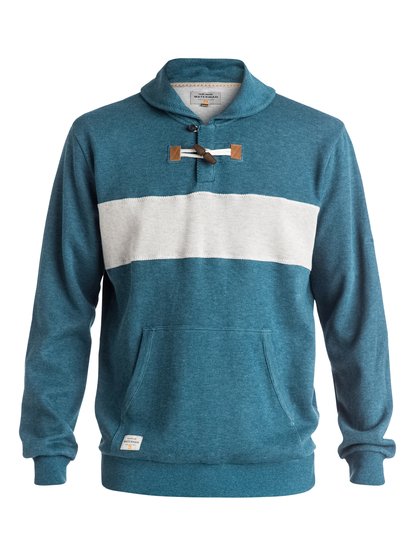 quiksilver, Свитер с широким горлом Sea Legs, ENSIGN BLUE (brd0) Waterman Sea Legs - Shawl-Collar Sweater AQMSW03004
