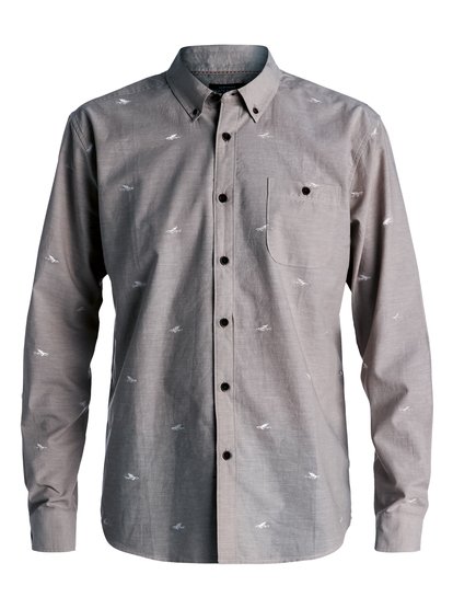 quiksilver, Рубашка с длинным рукавом Post Haste, GUNMETAL (gun) Waterman Post Haste - Long Sleeve Shirt AQMWT03309