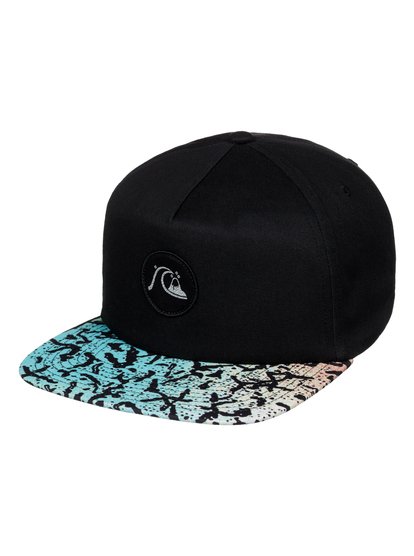 quiksilver, Бейсболка с традиционной регулировкой размера snapback Engraver, BLACK (kvj0) Engraver - Snapback Cap AQYHA03419