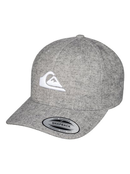 quiksilver, Бейсболка Decades Plus, LIGHT GREY HEATHER (lgh) Decades Plus - Snapback Cap AQYHA03679
