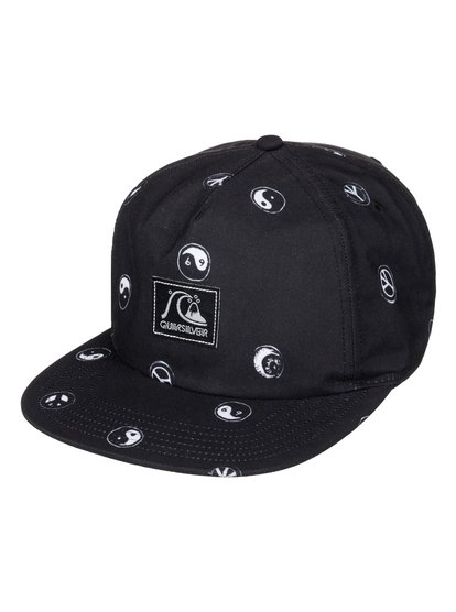 quiksilver, Бейсболка Freebelt, BLACK (kvj0) Freebelt - Snapback Cap AQYHA03712