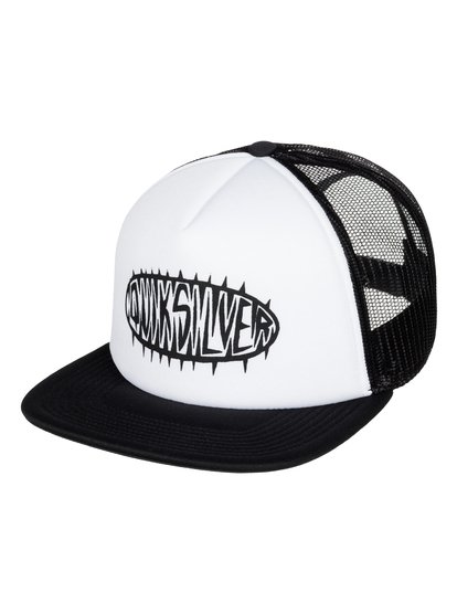 quiksilver, Бейсболка Trucker Stale, WHITE (wbb0) Stale - Trucker Cap AQYHA03724