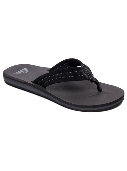 quiksilver, Мужские сандалии Carver Suede, SOLID BLACK (sbkm) Carver Suede Sandals AQYL100030