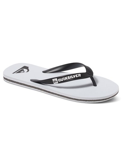 quiksilver, Сланцы Molokai, WHITE/WHITE/BLACK (xwwk) Molokai - Flip-Flops AQYL100064
