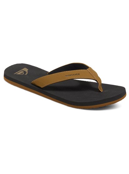 quiksilver, Мужские сланцы Molokai Sipe, BROWN/BLACK/BROWN (xckc) Molokai Sipe - Flip-Flops AQYL100238