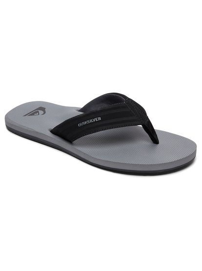 quiksilver, Сланцы Island Oasis, BLACK/GREY/GREY (xkss) ISLAND OASIS AQYL100401