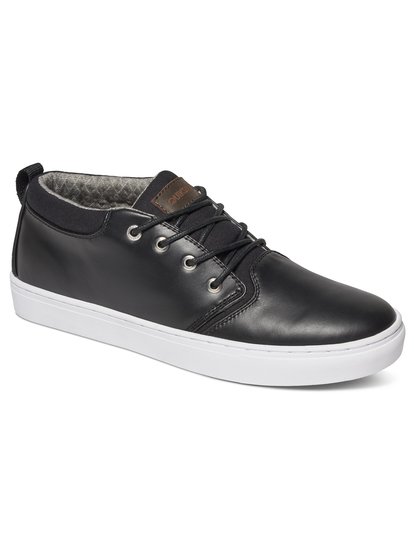 quiksilver, Кеды средней высоты Griffin, BLACK/BROWN/WHITE (xkcw) Griffin - Mid-Top Shoes AQYS100020