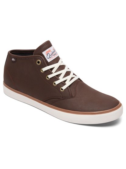 quiksilver, Кеды средней высоты Shorebreak Deluxe, BROWN/BROWN/BROWN (xccc) SHOREBREAK DELUXE MID AQYS300045