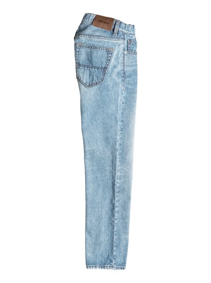 Quiksilver QuiksilverДжинсы стандартного кроя для мальчиков Sequel Dust Bowl от Quiksilver.ХАРАКТЕРИСТИКИ: классические пять карманов, ширинка на пуговицах, хлопчатобумажная ткань, ткань плотностью 340 г/кв. м.СОСТАВ: 100% хлопок.<br>