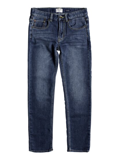 quiksilver, Прямые джинсы Revolver Hash Blue, HASH BLUE (bpyw) Revolver Hash Blue - Straight Fit Jeans EQBDP03138