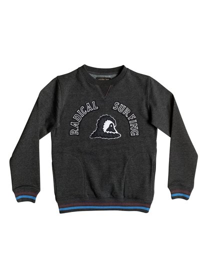 quiksilver, Свитшот Radical Surfing, DARK GREY HEATHER (ktfh) Radical Surfing - Sweatshirt EQBFT03232