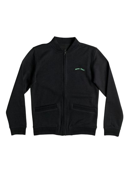 quiksilver, Свитер на молнии Hard Fought, BLACK (kvj0) Hard Fought - Zip-Up Sweater EQBFT03233
