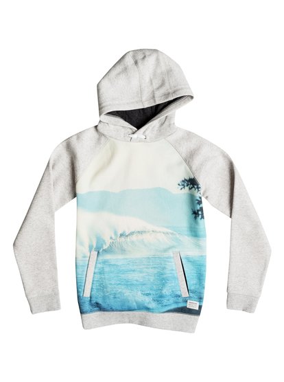 quiksilver, Толстовка Photoprint, LIGHT GREY HEATHER (sgrh) Photoprint - Hoodie EQBFT03241