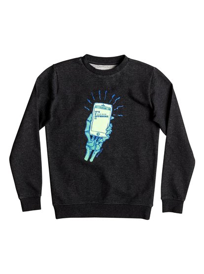 quiksilver, Толстовка Offshore, DARK GREY HEATHER (ktfh) Offshore - Sweatshirt EQBFT03320