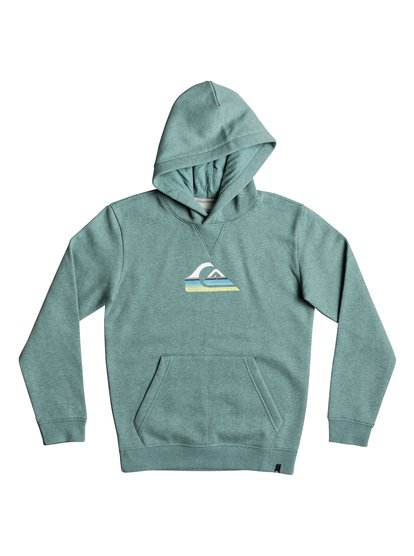quiksilver, Худи Big Logo, TRELLIS HEATHER (bkwh) BIG LOGO HOOD YOUTH EQBFT03396