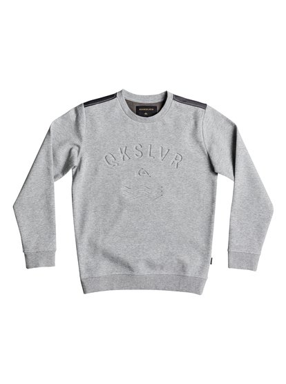 quiksilver, Свитшот Dubell, LIGHT GREY HEATHER (sjsh) DUBELL CREW YOUTH EQBFT03428
