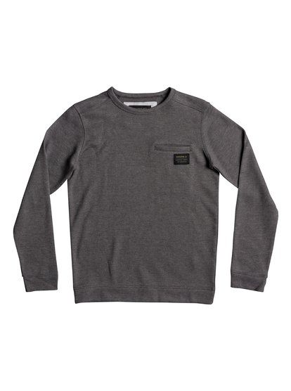 quiksilver, Свитшот Dav, RAVEN HEATHER (ksqh) DAV CREW YOUTH EQBFT03436