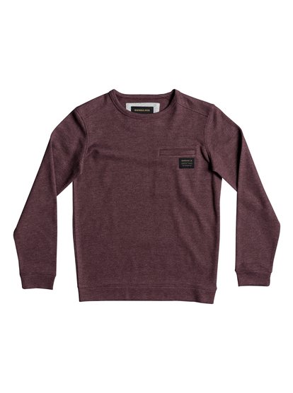 quiksilver, Свитшот Dav, VINEYARD WINE HEATHER (rsch) DAV CREW YOUTH EQBFT03436